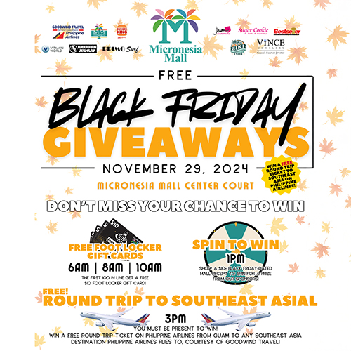Black Friday Giveaways Th
