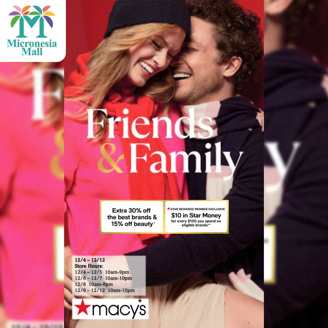 Macys Friends And Family Sale
