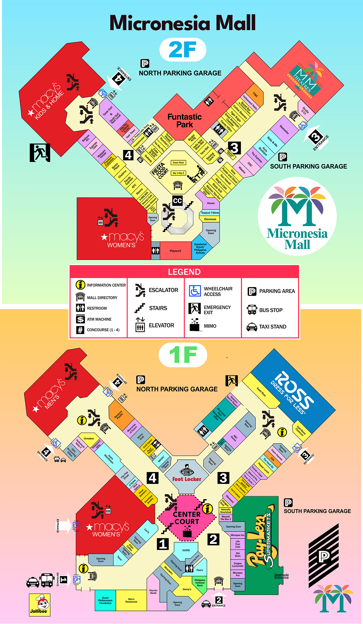 Micronesia Mall Map