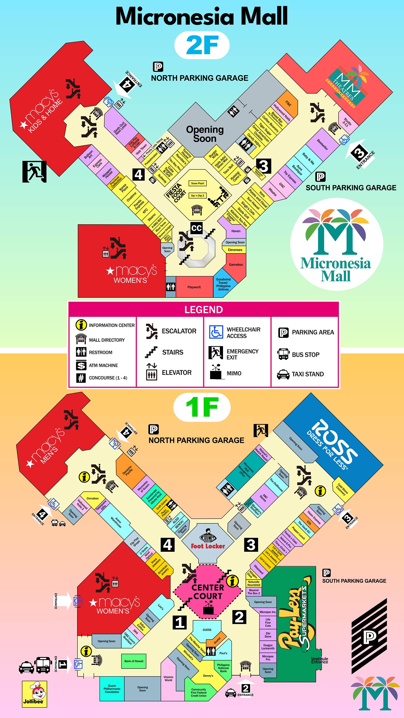 Micronesia Mall Map